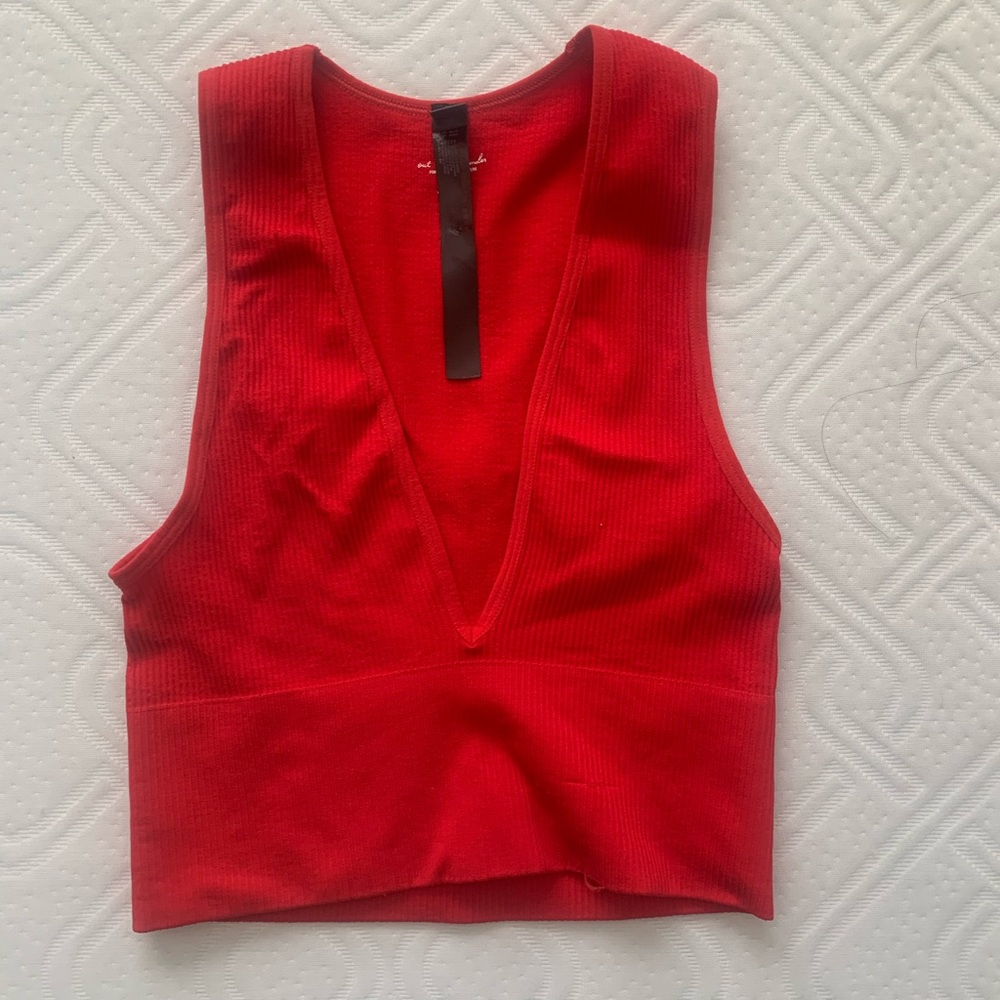 Urban Outfitters Seamless Plunge Top